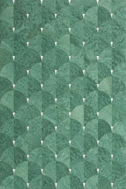 Hand-made marquetry veneer panel by Adorn World