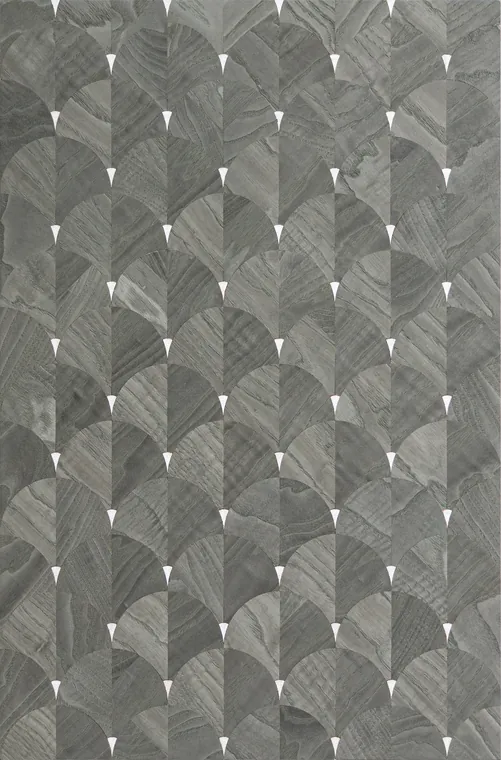 Hand-made marquetry veneer panel by Adorn World