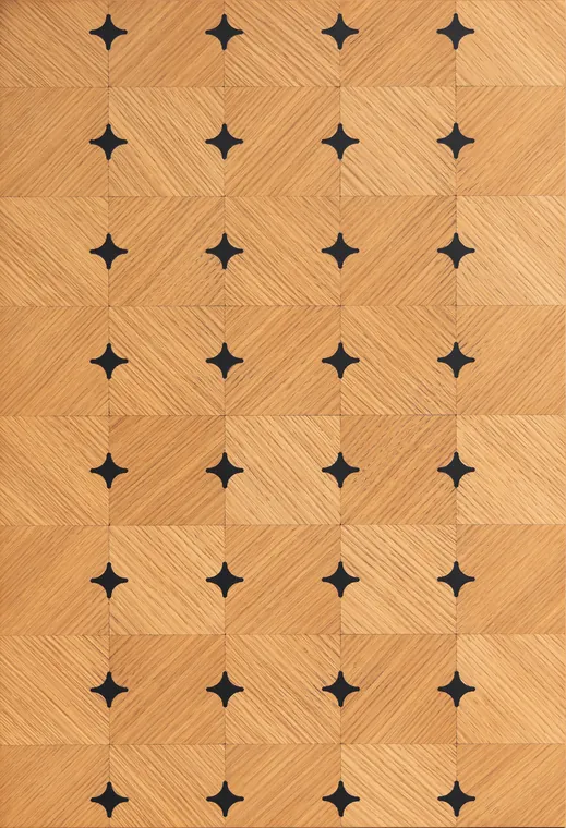 Hand-made marquetry veneer panel by Adorn World