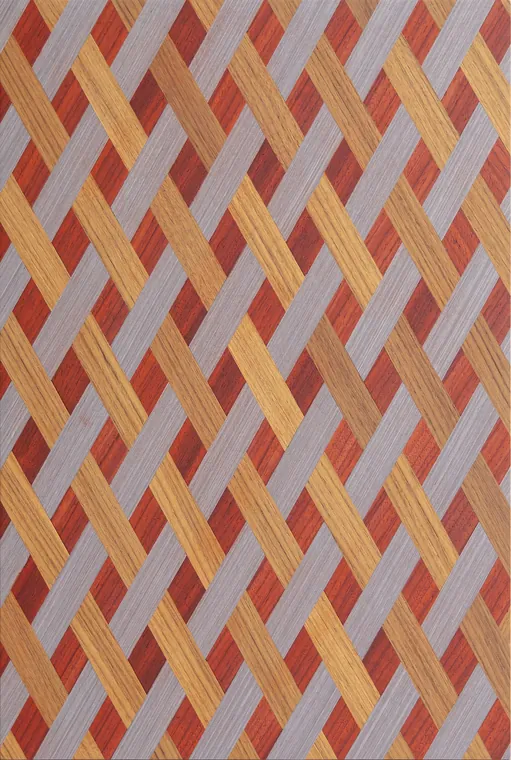 Hand-made marquetry veneer panel by Adorn World