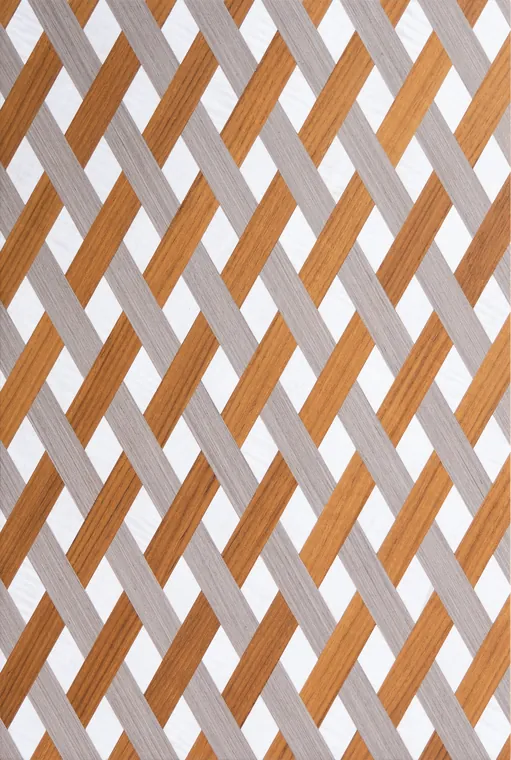 Hand-made marquetry veneer panel by Adorn World