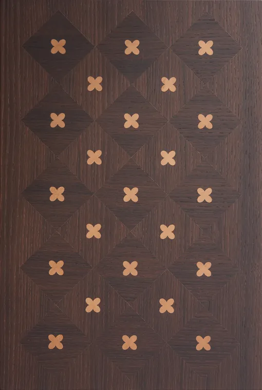 Hand-made marquetry veneer panel by Adorn World