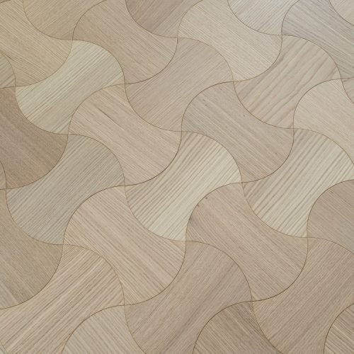 YXX11 White Oak Dogbone Designer Luxury Floorboards - premium Australian flooring with unique dogbone pattern in white oak