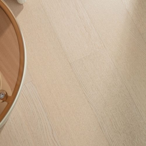 Close-up of Soft Grain Elm Floorboard with light, smooth texture and subtle grain pattern, ideal for contemporary and traditional interiors.