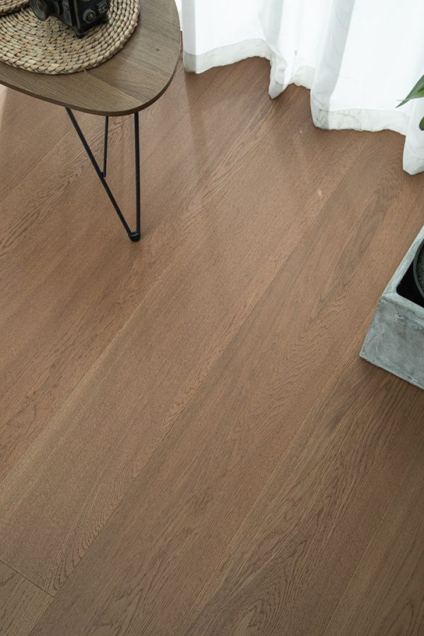 Close-up view of QH9906 Walnut Floorboards showing natural grain and smooth finish.