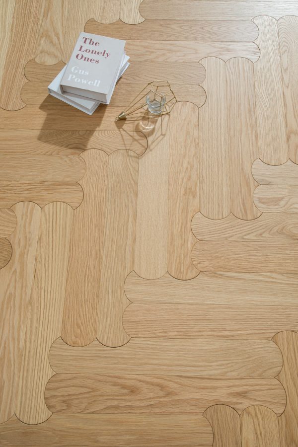 Oak Puzzle Floorboard - Luxury Design Floorboard with unique interlocking oak pattern